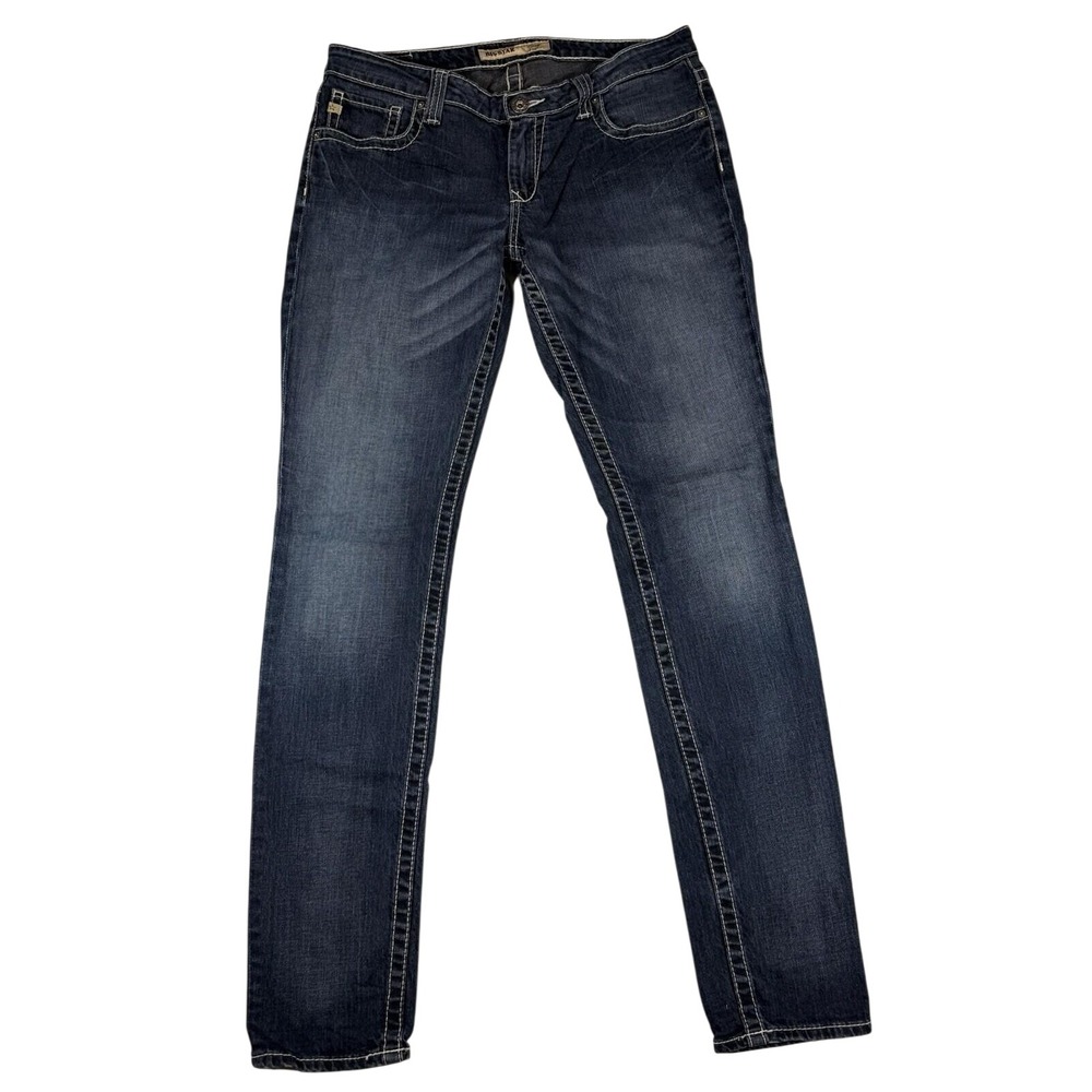 Big‎ Star Casey Jeans Women Sz 32L TALL (35x33) Low Rise Skinny Y2K 90s Preppy